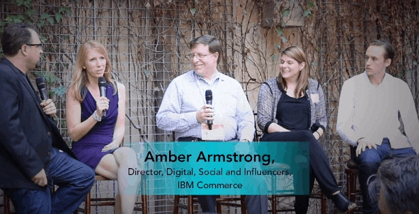 Amber Armstrong, Director of Digital, Social, and Influencers, at IBM