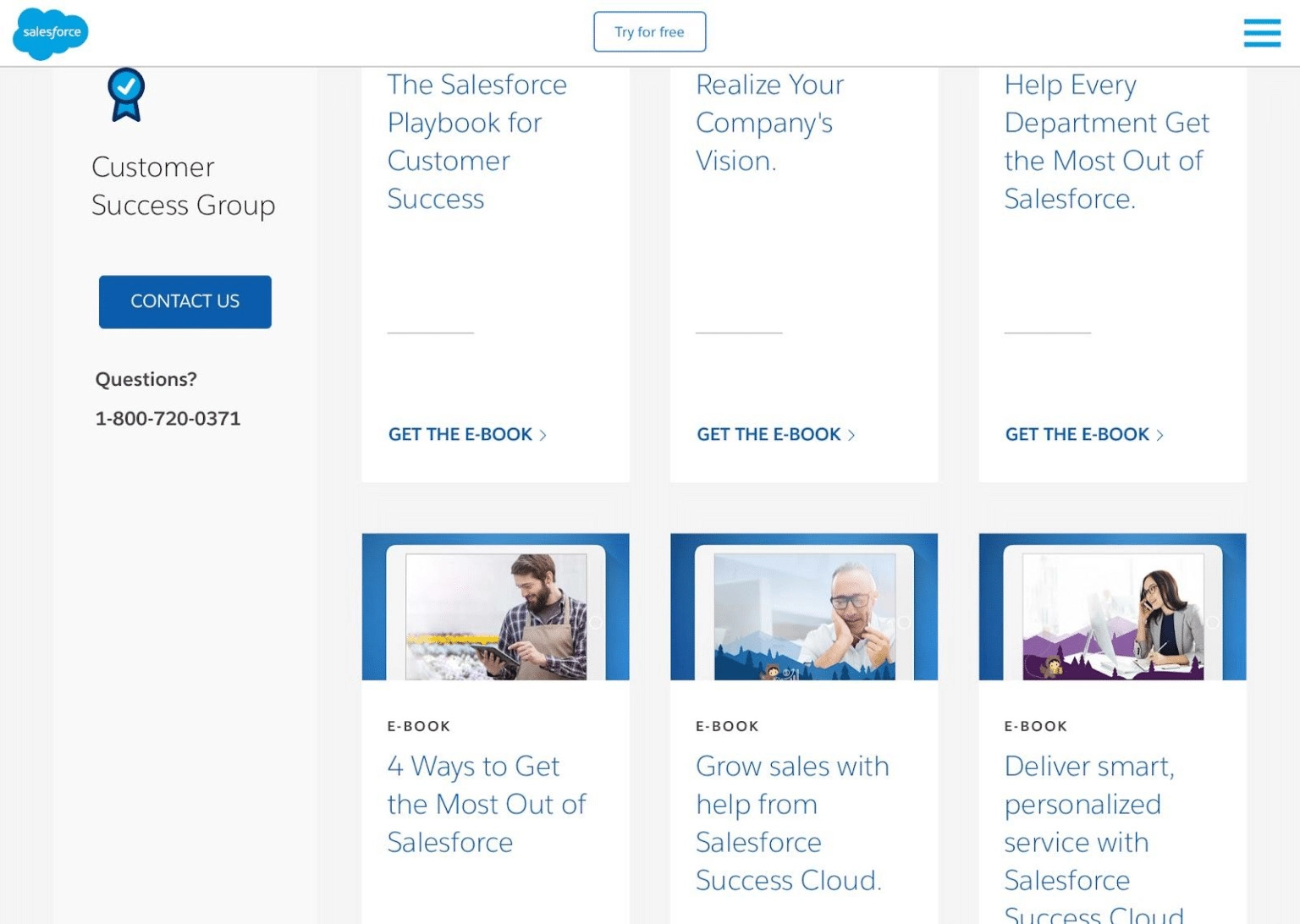 Salesforce eBooks