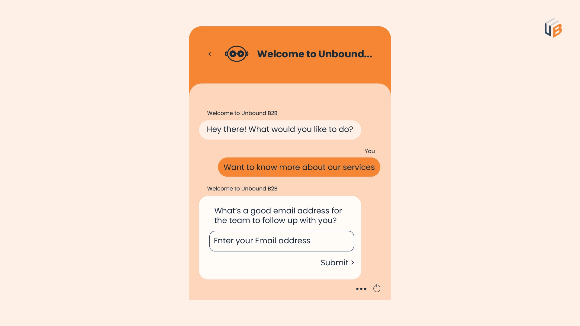 UnboundB2B Chatbot