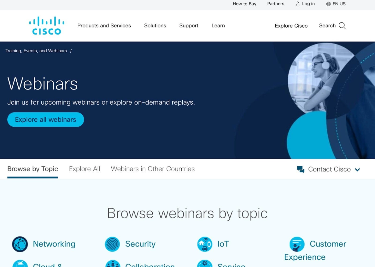 Cisco Webinars