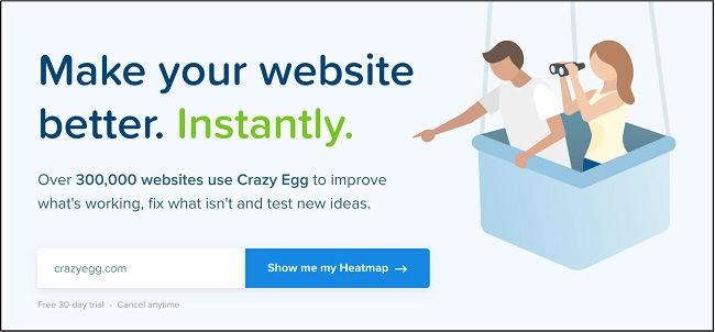 Landing pages