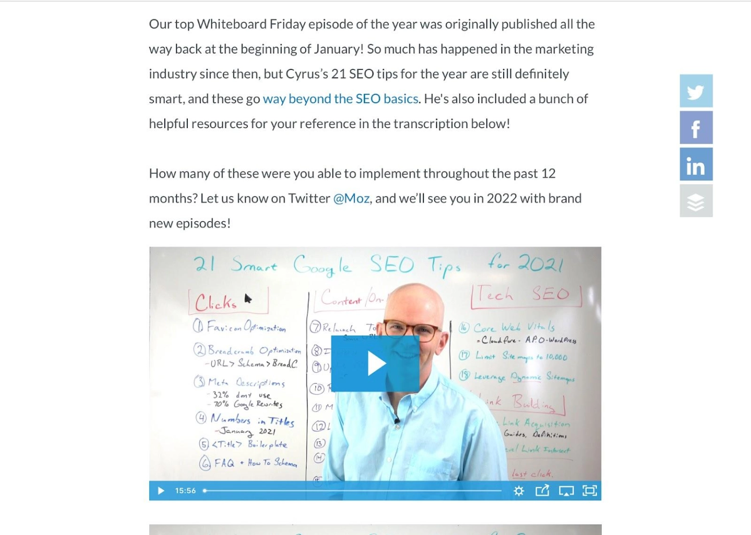 MOZ Blog