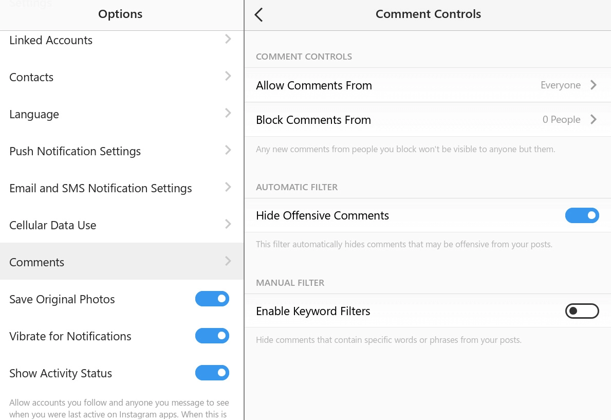 Manage Your Instagram Account Settings