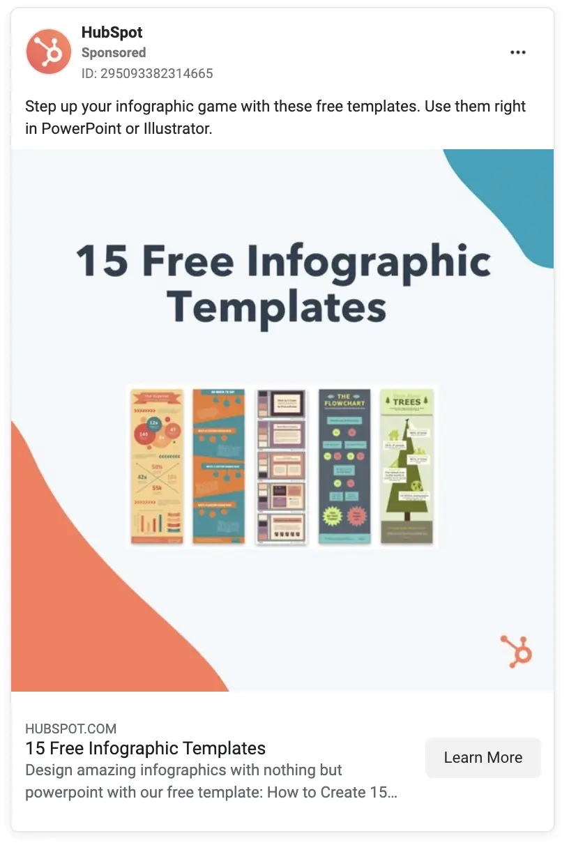 HubSpot free infographics template