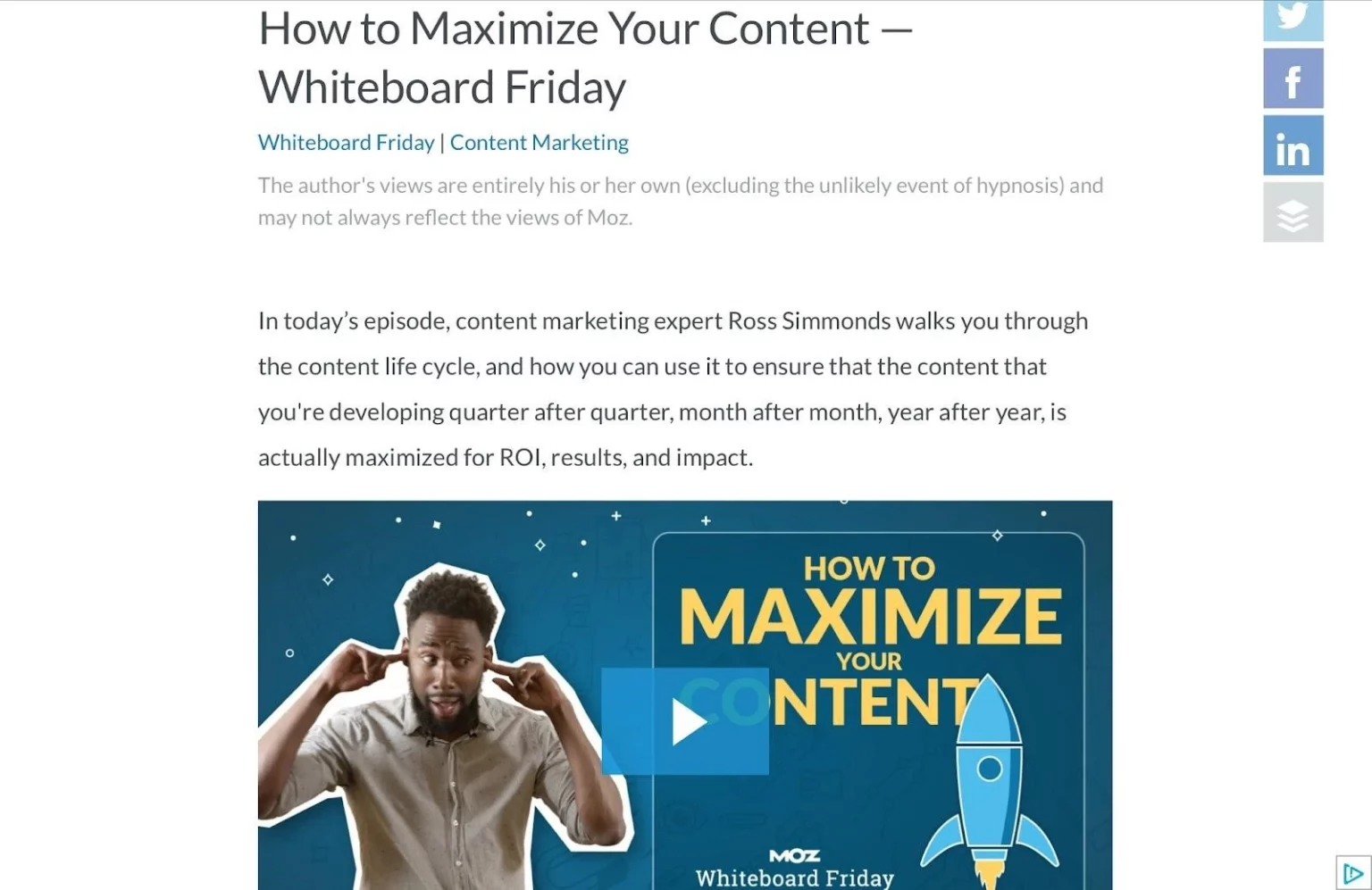Content syndication- how to maximize Your content