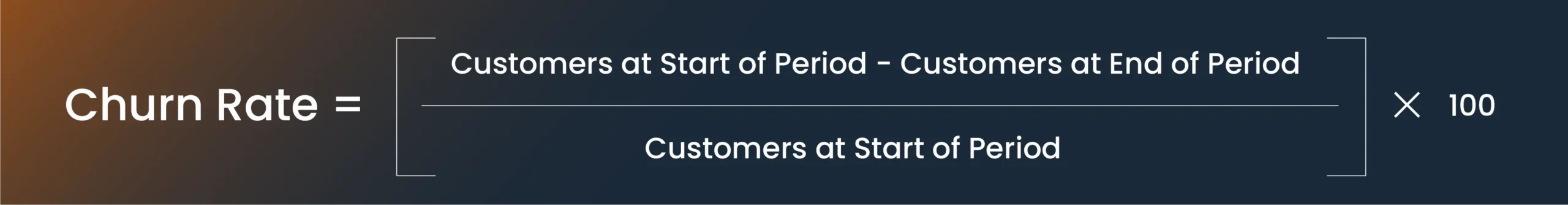 Customer Churn Rate 